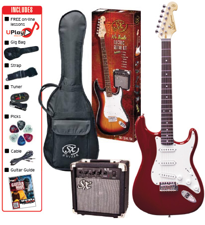 ESSEX 3/4 ELECTRIC GUITAR AND AMP PACKAGE