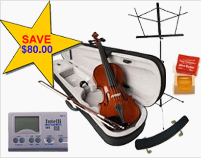 Schroetter Student Violin Package