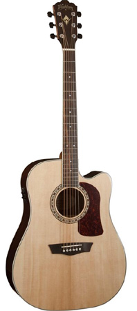 Washburn Dreadnought Acoustic Electric Guitar HD20SCE